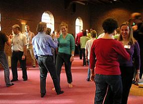 Tai Chi Workshop op een HRM-dag